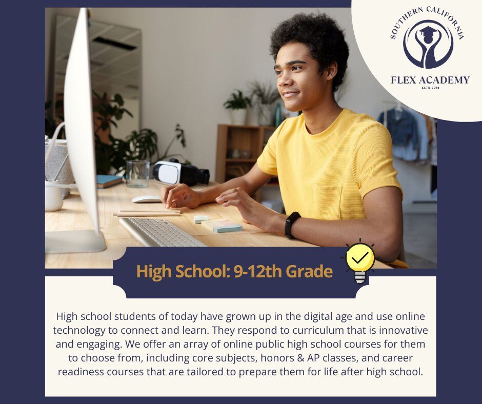 high school make learning online at SCFA high school make learning online at SCFA
